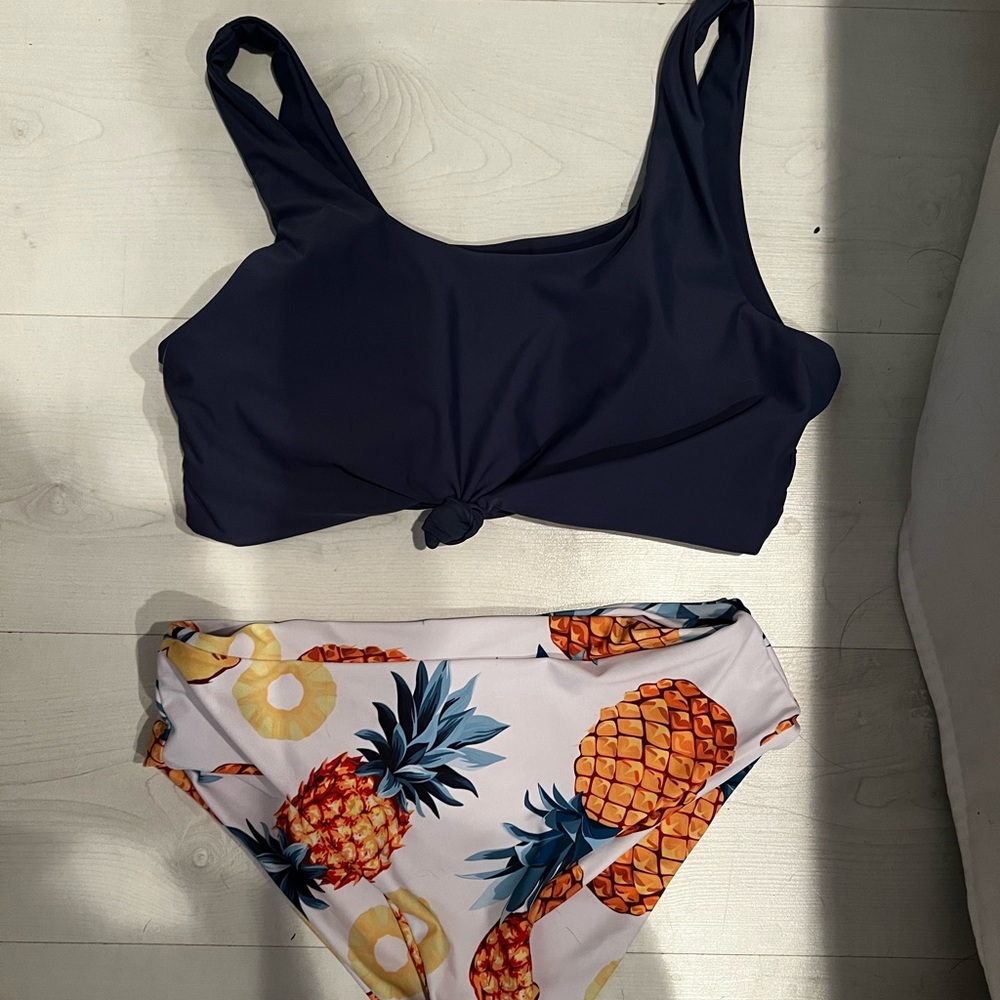 Pineapple bathing suit